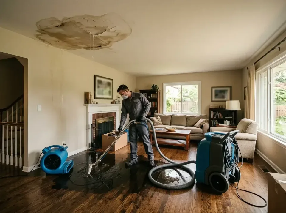 attic-pipe-burst-ceiling-drip-008 — frequently asked questions, Water Damage Restoration & Carpet Care in Crestwood, KY